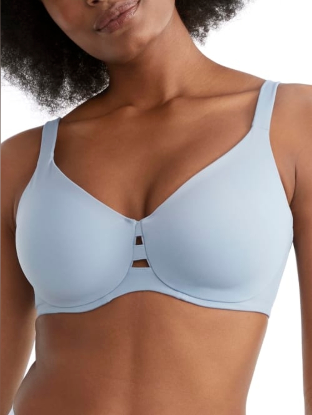 Spanx Low Profile Minimizer Bra Antique Blue 36DDD NWT